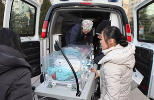 修文县妇婴监护型护送